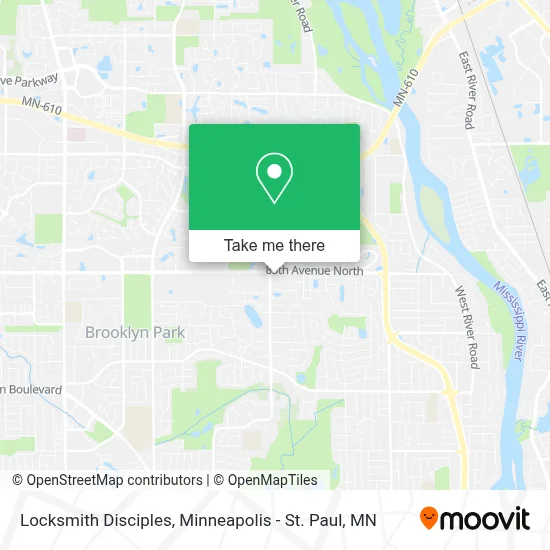 Locksmith Disciples map