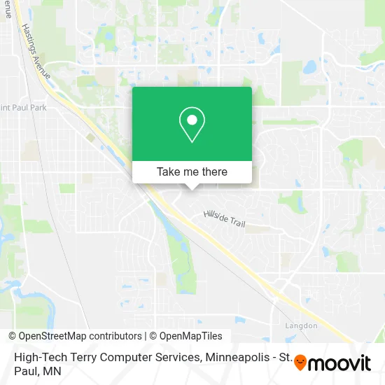High-Tech Terry Computer Services map