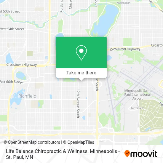 Life Balance Chiropractic & Wellness map