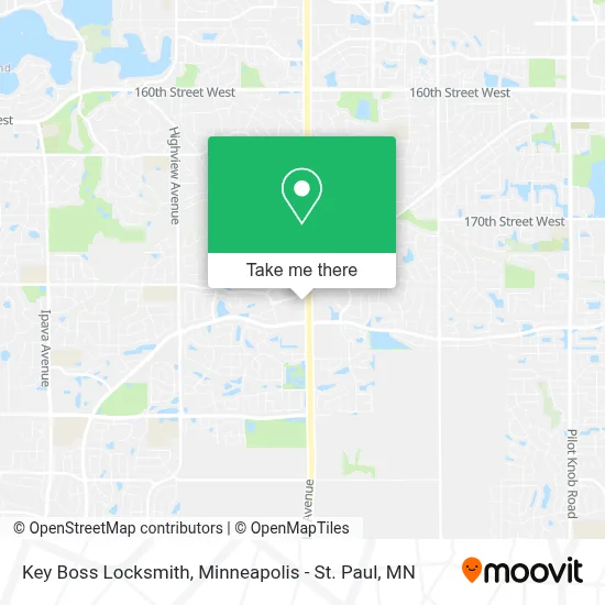 Key Boss Locksmith map