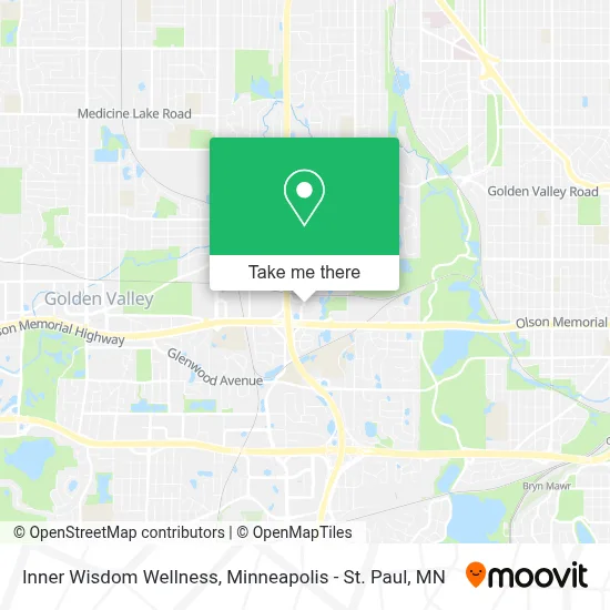 Inner Wisdom Wellness map