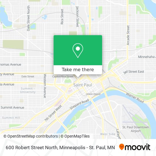 600 Robert Street North map