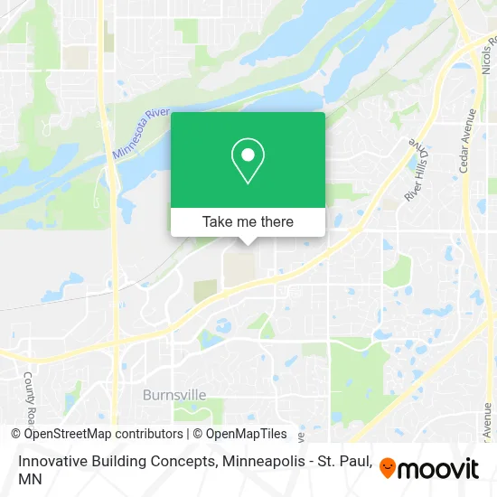 Innovative Building Concepts map