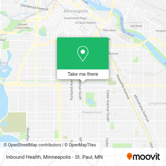 Inbound Health map