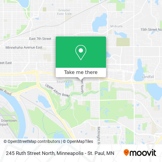 245 Ruth Street North map