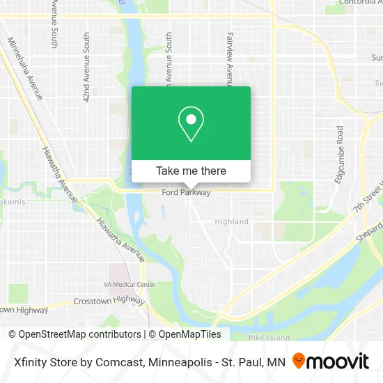 Xfinity Store by Comcast map
