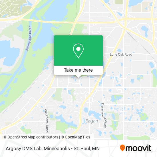 Argosy DMS Lab map