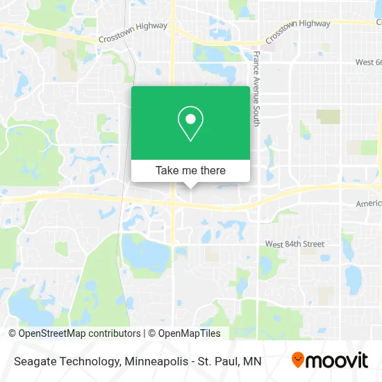 Seagate Technology map