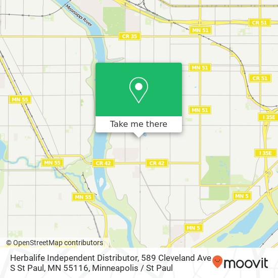 Herbalife Independent Distributor, 589 Cleveland Ave S St Paul, MN 55116 map