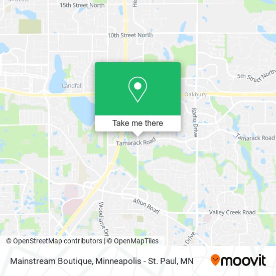 Mapa de Mainstream Boutique