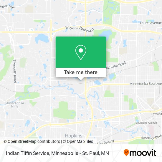 Indian Tiffin Service map