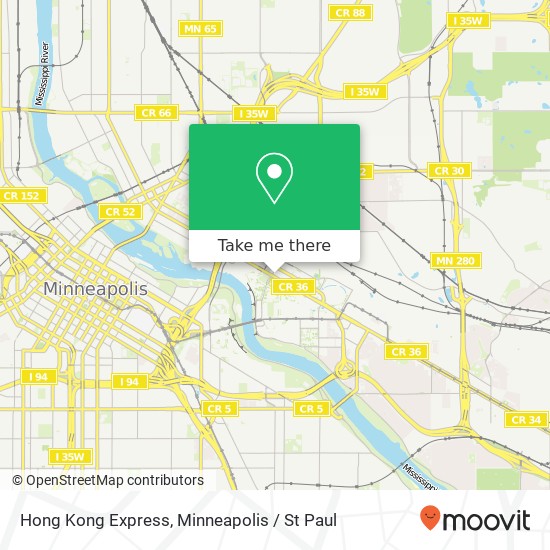 Hong Kong Express, 1501 University Ave SE Minneapolis, MN 55414 map