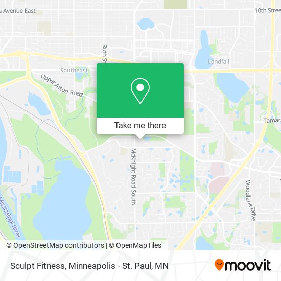 Mapa de Sculpt Fitness
