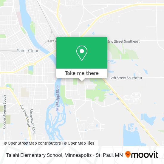 Mapa de Talahi Elementary School