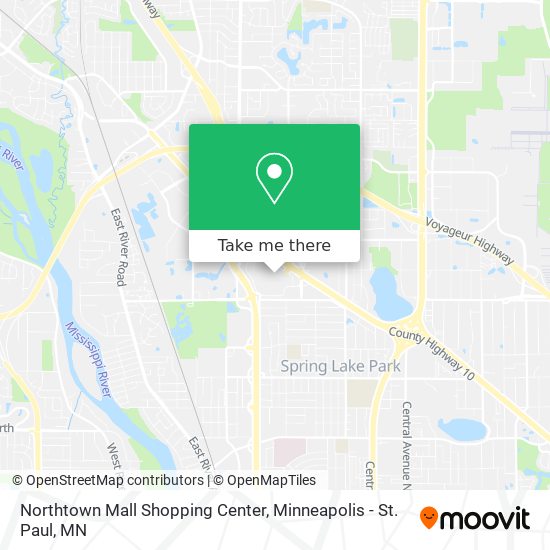Northtown Mall Shopping Center map