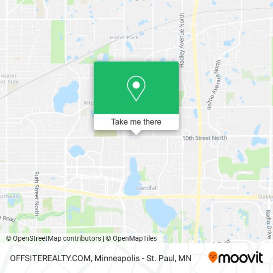 Mapa de OFFSITEREALTY.COM