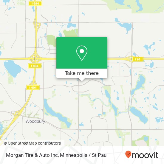 Morgan Tire & Auto Inc map