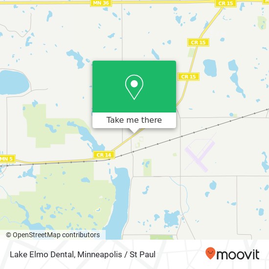 Mapa de Lake Elmo Dental