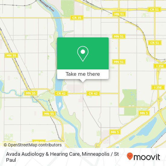 Avada Audiology & Hearing Care map