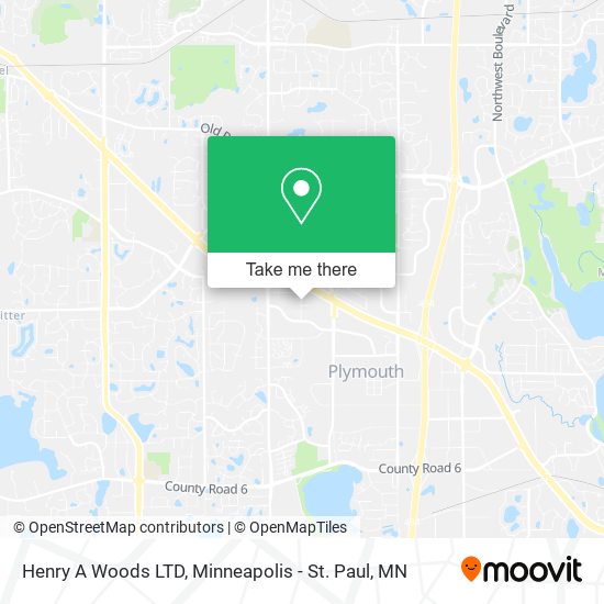 Mapa de Henry A Woods LTD