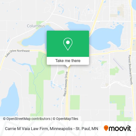 Mapa de Carrie M Vaia Law Firm