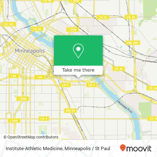 Mapa de Institute-Athletic Medicine