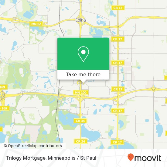 Trilogy Mortgage map