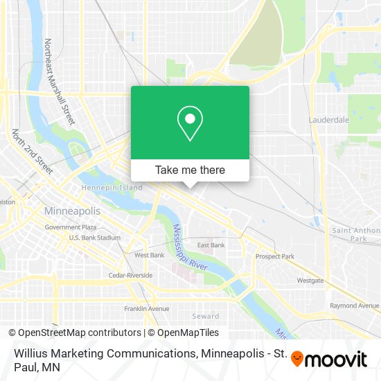 Willius Marketing Communications map