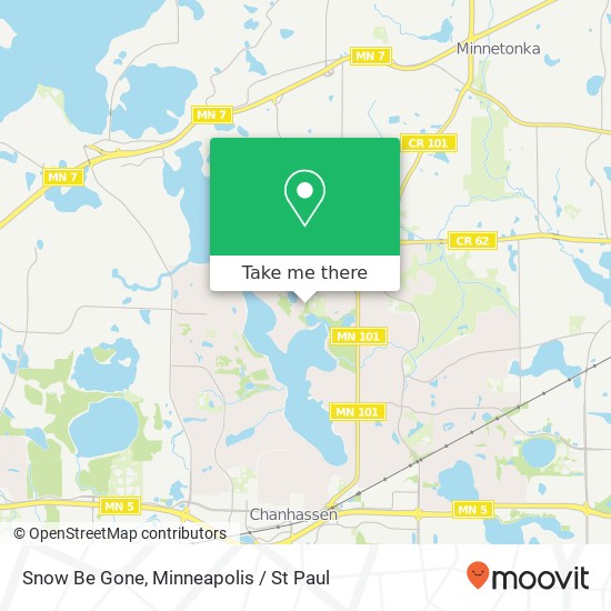 Snow Be Gone map