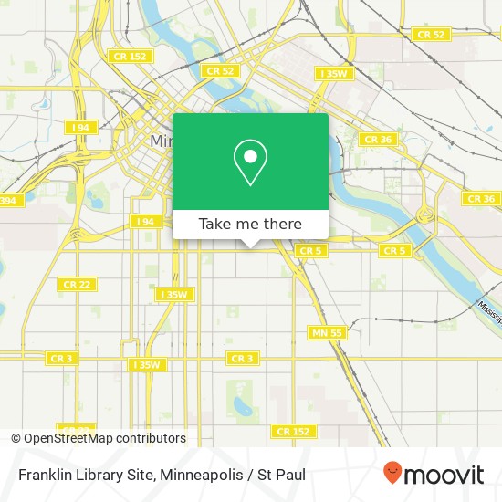 Franklin Library Site map