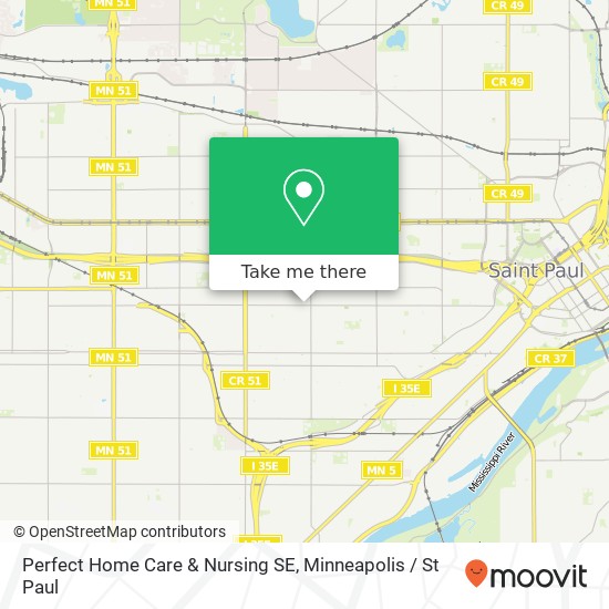 Perfect Home Care & Nursing SE map