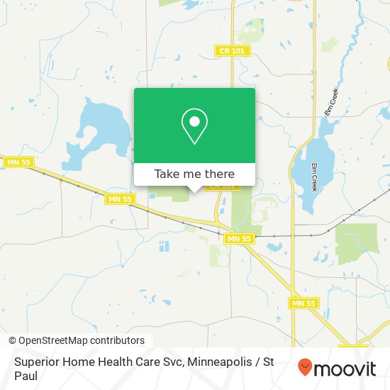 Mapa de Superior Home Health Care Svc