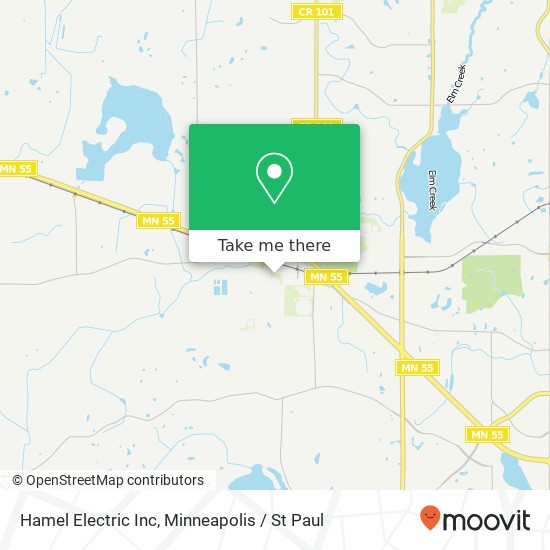 Mapa de Hamel Electric Inc