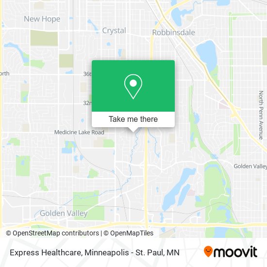 Mapa de Express Healthcare