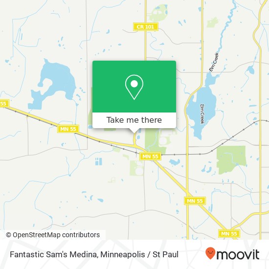 Mapa de Fantastic Sam's Medina