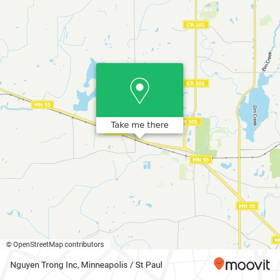 Mapa de Nguyen Trong Inc