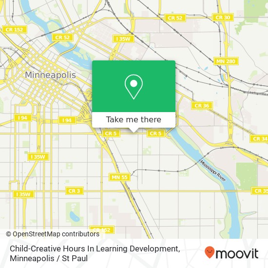 Child-Creative Hours In Learning Development map