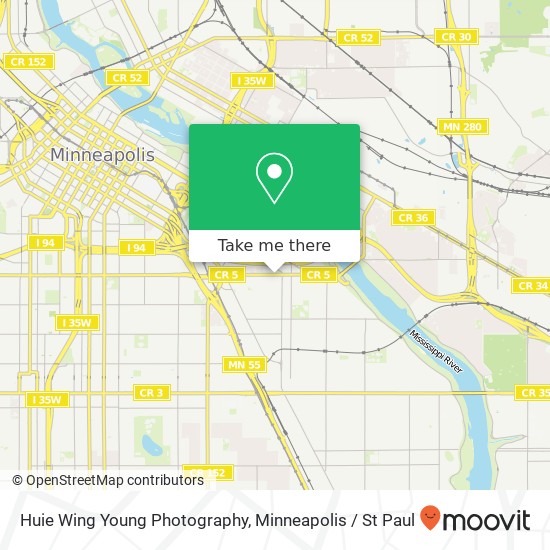 Huie Wing Young Photography map