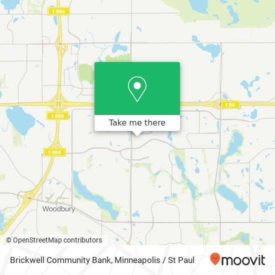 Brickwell Community Bank map