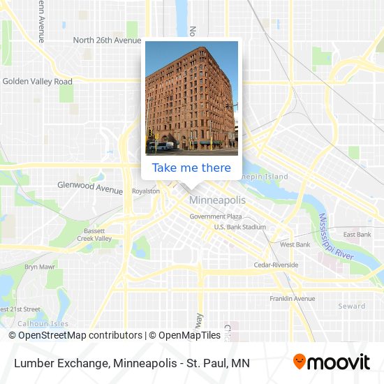 Lumber Exchange map