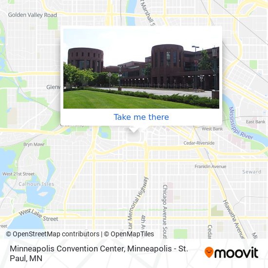 Minneapolis Convention Center map