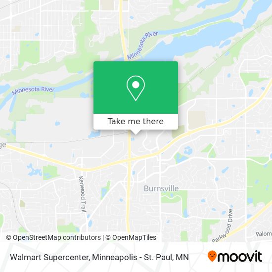 Walmart Supercenter map