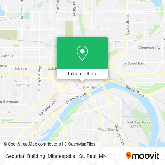 Securian  Building map