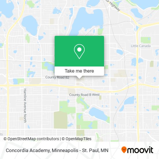 Mapa de Concordia Academy