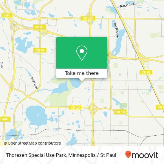 Mapa de Thoresen Special Use Park