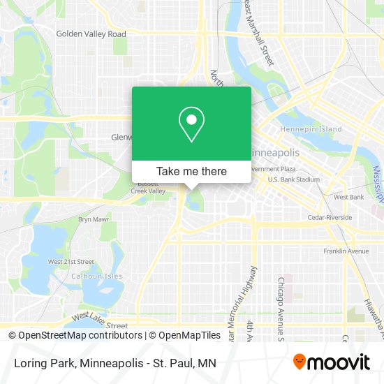 Loring Park map