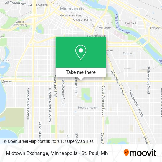 Midtown Exchange map