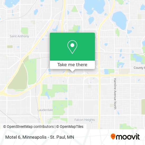 Mapa de Motel 6