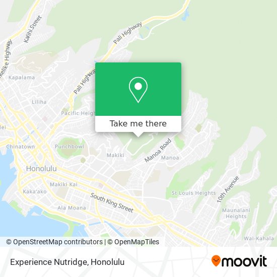 Experience Nutridge map