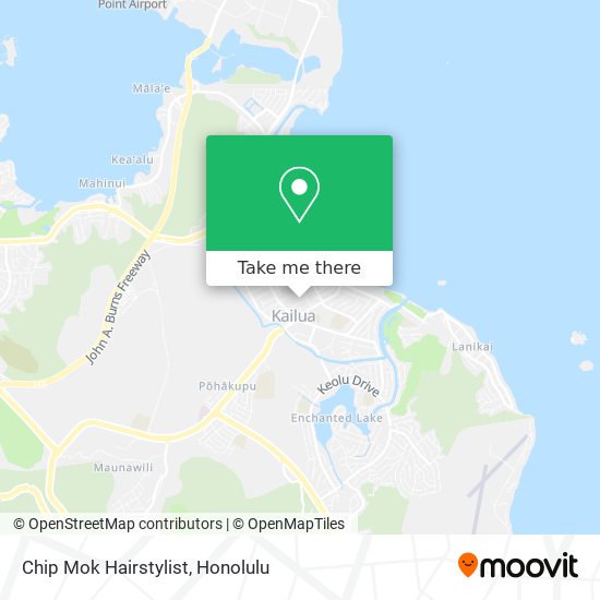Chip Mok Hairstylist map
